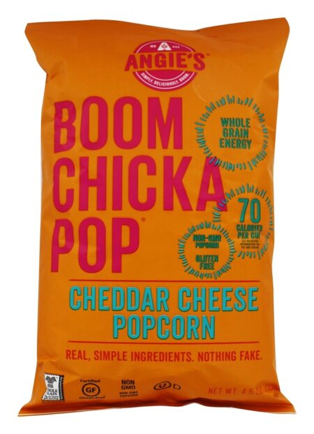 Queijo cheddar de pipoca - 4.5 oz. Angie's BOOMCHICKAPOP