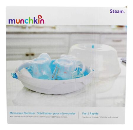 Esterilizador para mamadeira com microondas a vapor Munchkin Inc.