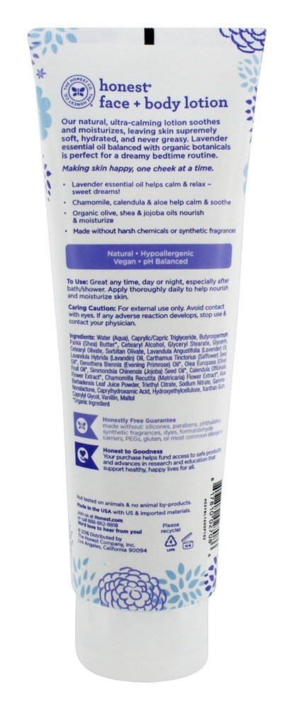 Rosto Honesto + Loção Corporal Ultra Calmante Lavanda Sonhadora - 8.5 fl. oz. The Honest Company - Imagem 2