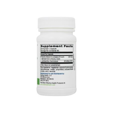 ProBiota Rhamnosus Probiotic - Cápsulas vegetarianas 60 Seeking Health - Image 2