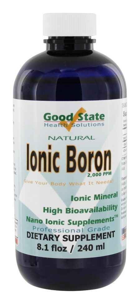 Boro Líquido Iônico 2000 Ppm - 8.1 fl. oz. Good State