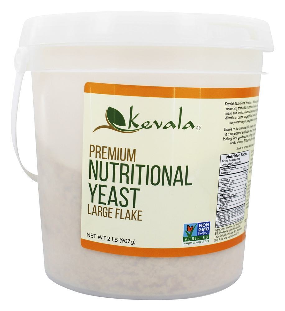 Floco Grande de Levedura Nutricional Premium - 2 lbs. Kevala