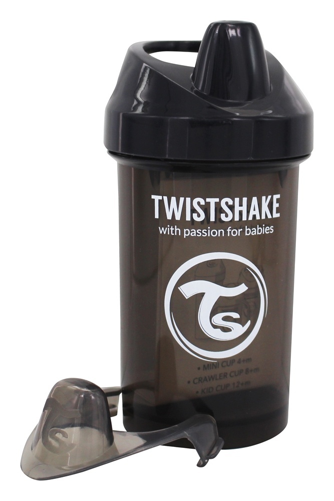 Copa de rastreador 8 meses + preto - 10 oz. Twistshake