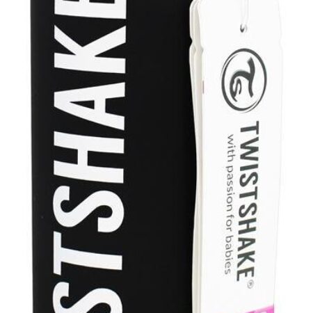 Parede dupla quente ou fria com isolamento de garrafa preta – 14 oz. Twistshake — foto 1