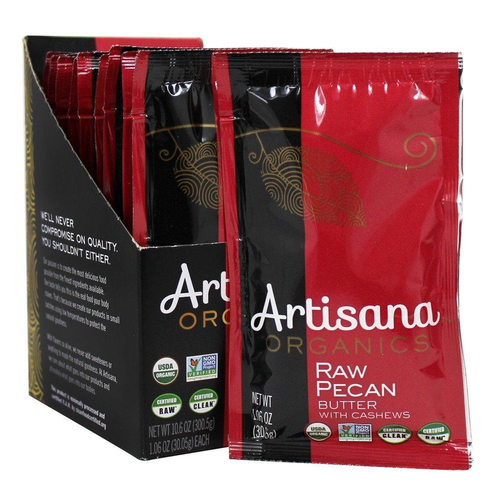 Manteiga De Nozes Pecan - 10 Bolsas Artisana