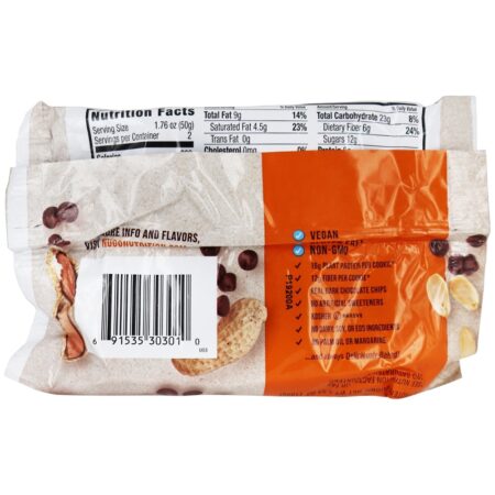 Deliciosamente cozido Cookie De Proteína Chocolate De Manteiga De Amendoim - 3.53 oz. NuGo Nutrition - Image 3