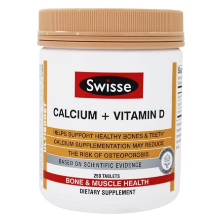 Ultiboost Cálcio + Vitamina D - 250 Tablet (s) Swisse