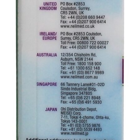 Aspira Nasal-Oral Aspirador + Frascos de solução salina para bebês NeilMed Pharmaceuticals - Imagem 2