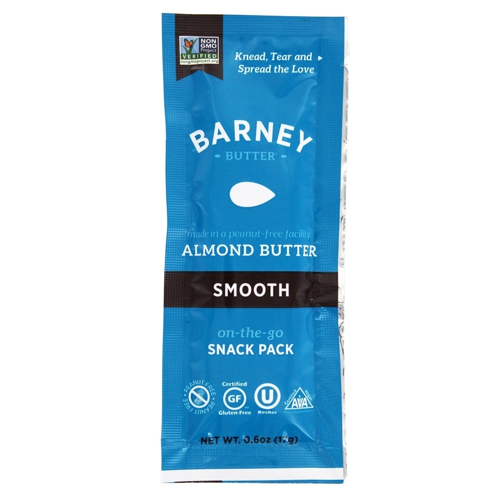 All Natural On-The-Go Amêndoa Manteiga Suave - 24 Pacotes (s) Barney Butter - Imagem 3