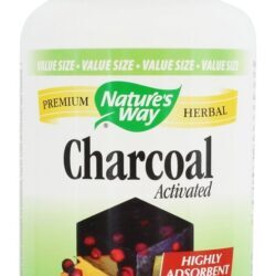 Carvão Ativado 280 mg. - Cápsulas 360 Nature's Way
