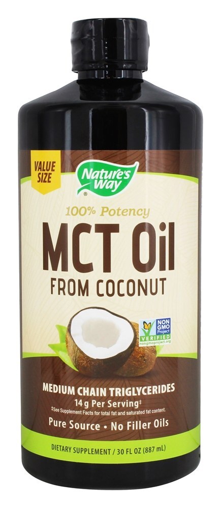MCT Oil from Coconut 14 g. - 30 fl. oz. Nature's Way