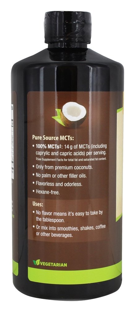 MCT Oil from Coconut 14 g. - 30 fl. oz. Nature's Way - Imagem 3