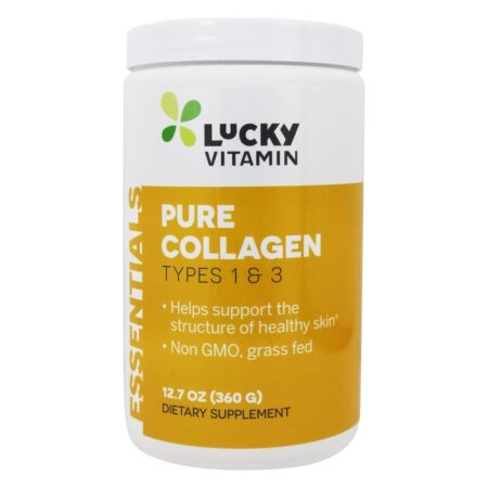 Colágeno Pure em Pó Tipos 1 & 3 - 12.7 oz. LuckyVitamin