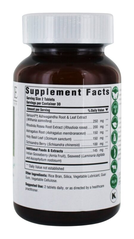 Resposta adrenal com Sensoril Ashwagandha - 60 Tablet (s) Innate Response Formulas - Image 2