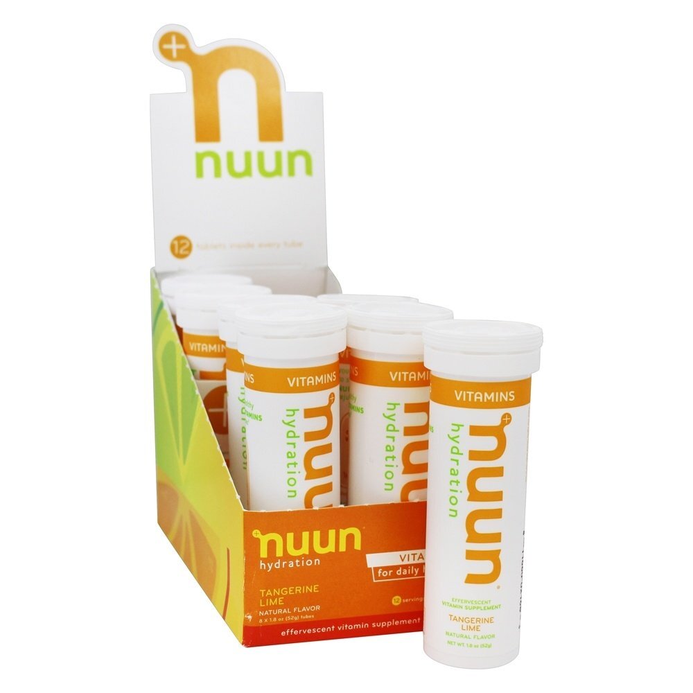 Hidratação Efervescente Vitamina Completar Tangerina Cal - Pacote 8 Nuun