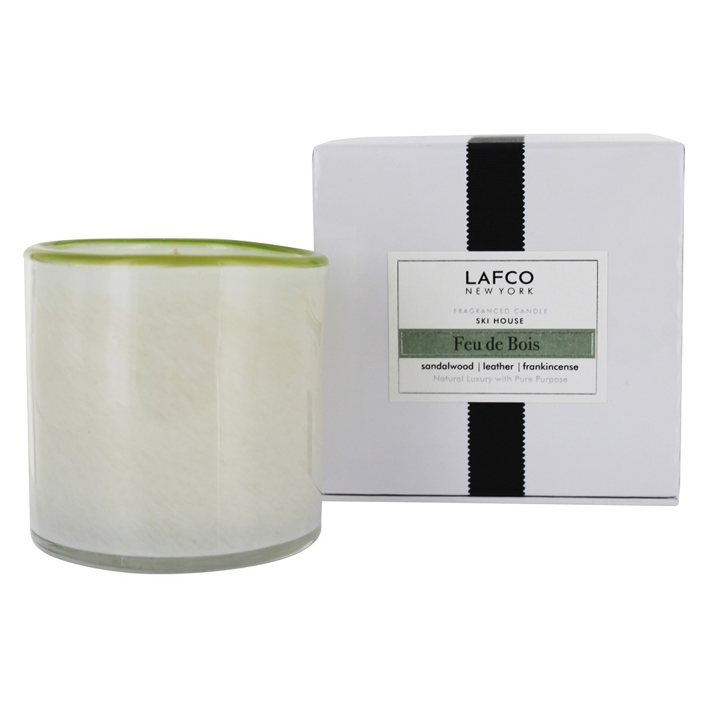 Fragranc Esquiar Casa Vela Feu De Bois - 6.5 oz. Lafco