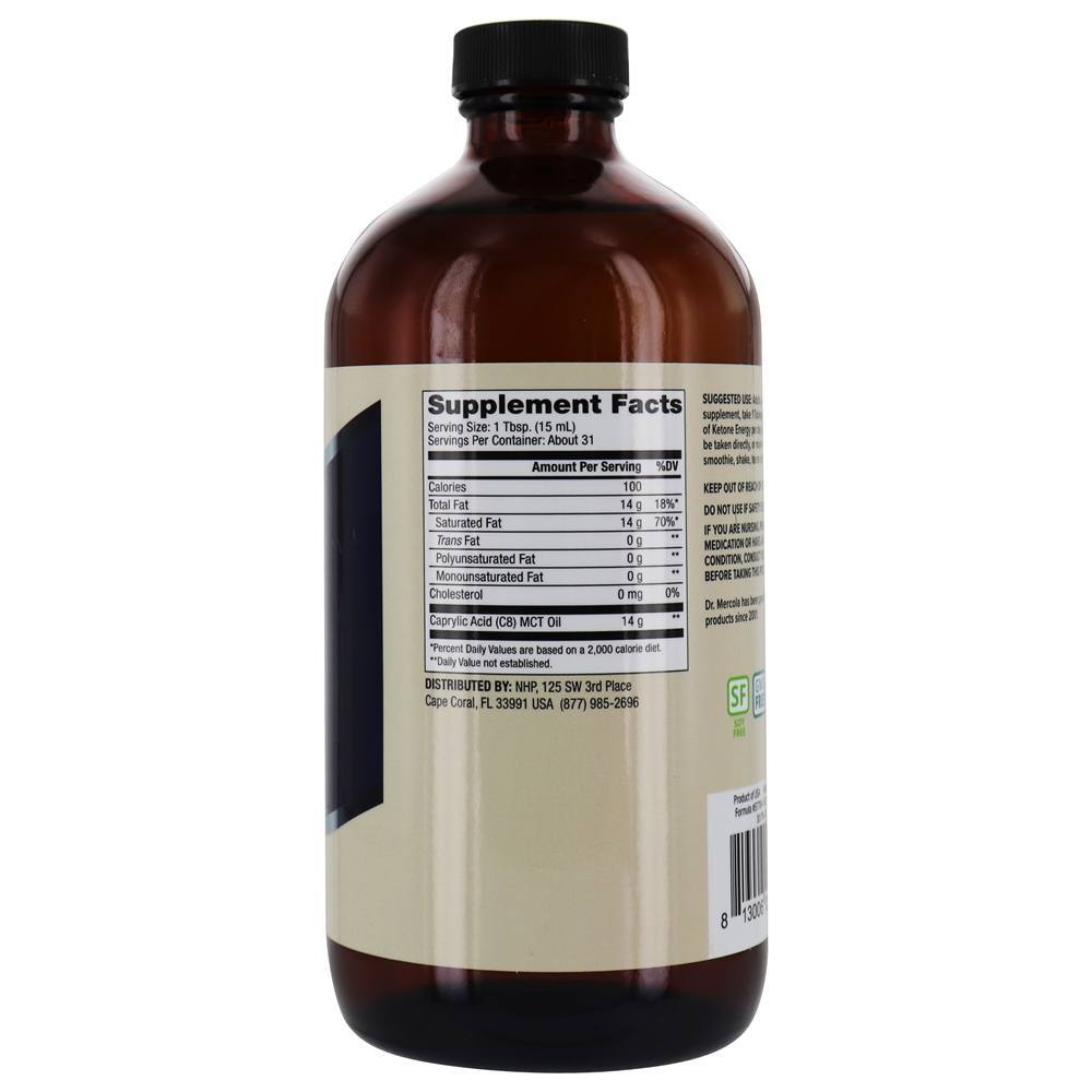 Mitomix Ketone Energy Ácido Caprílico MCT Oil - 16 fl. oz. Dr. Mercola - Imagem 2