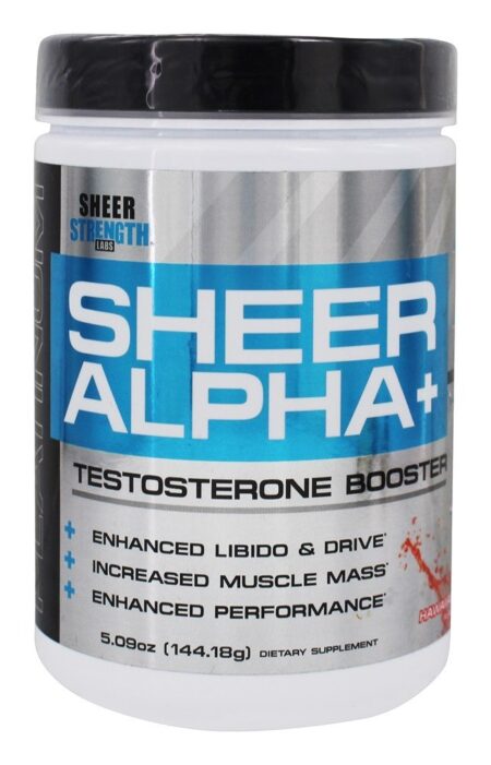 Puro Alpha+ Platina Testosterona Intensificador Pó Havaiano Explosão - 5.09 oz. Sheer Strength Labs