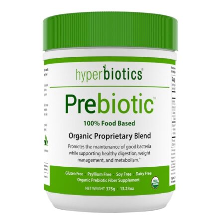 Prebiótico em Pó 100% a Base de Alimentos - 13.23 oz. Hyperbiotics