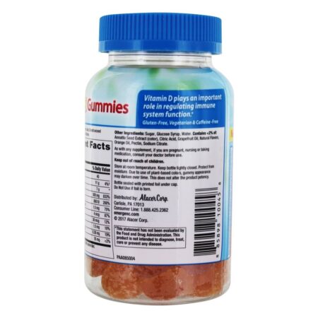 Emergen-C Imune Mais Alto Potência Vitamina C com Vitamina D Super Laranja - 45 Gummies Alacer - Image 3