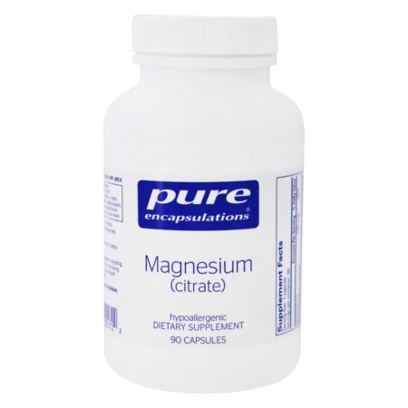 Citrato de Magnésio 150 mg. - Cápsulas 90 Pure Encapsulations