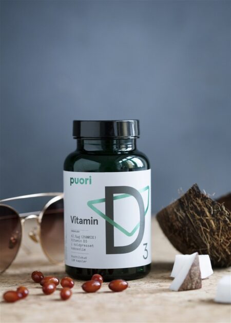 Vitamina D3 com Óleo de Coco Prensado a Frio 2500 UI - 120 Softgels Puori - Image 6