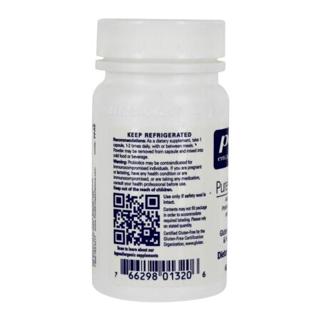 PureProbiotic Fórmula Sem Alérgenos 5 Bilhões de UFC - Cápsulas 60 Pure Encapsulations - Image 4