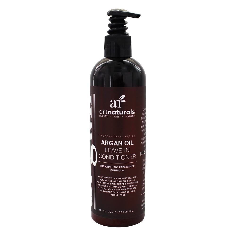 Deixe no condicionador Argan Oil - 12 fl. oz. Art Naturals