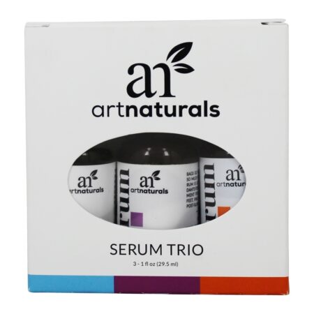 Conjunto facial Trio Serum - 3 Contagem Art Naturals