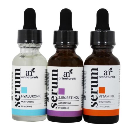 Conjunto facial Trio Serum - 3 Contagem Art Naturals - Image 3