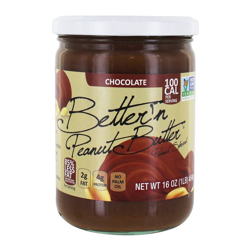 Amendoim Espalhe Chocolate - 16 oz. Better'n Peanut Butter
