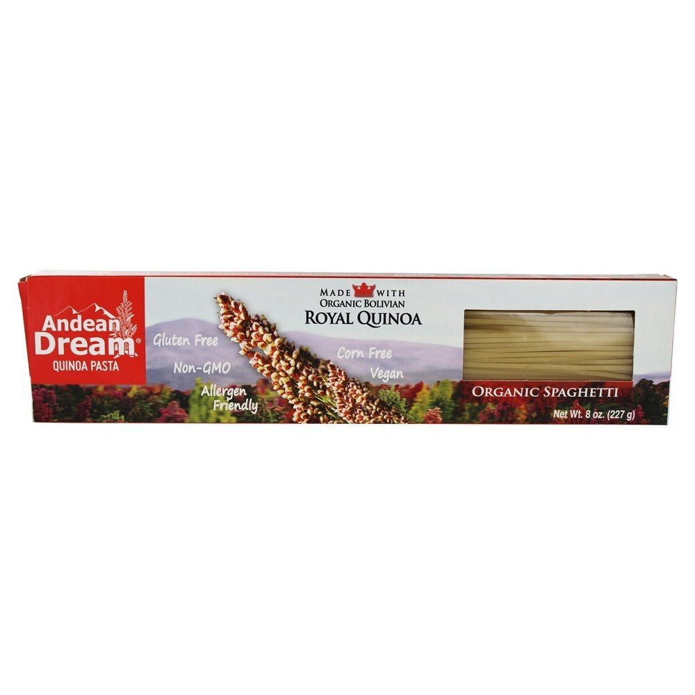 Macarrão espaguete de quinoa orgânica - 8 oz. Andean Dream
