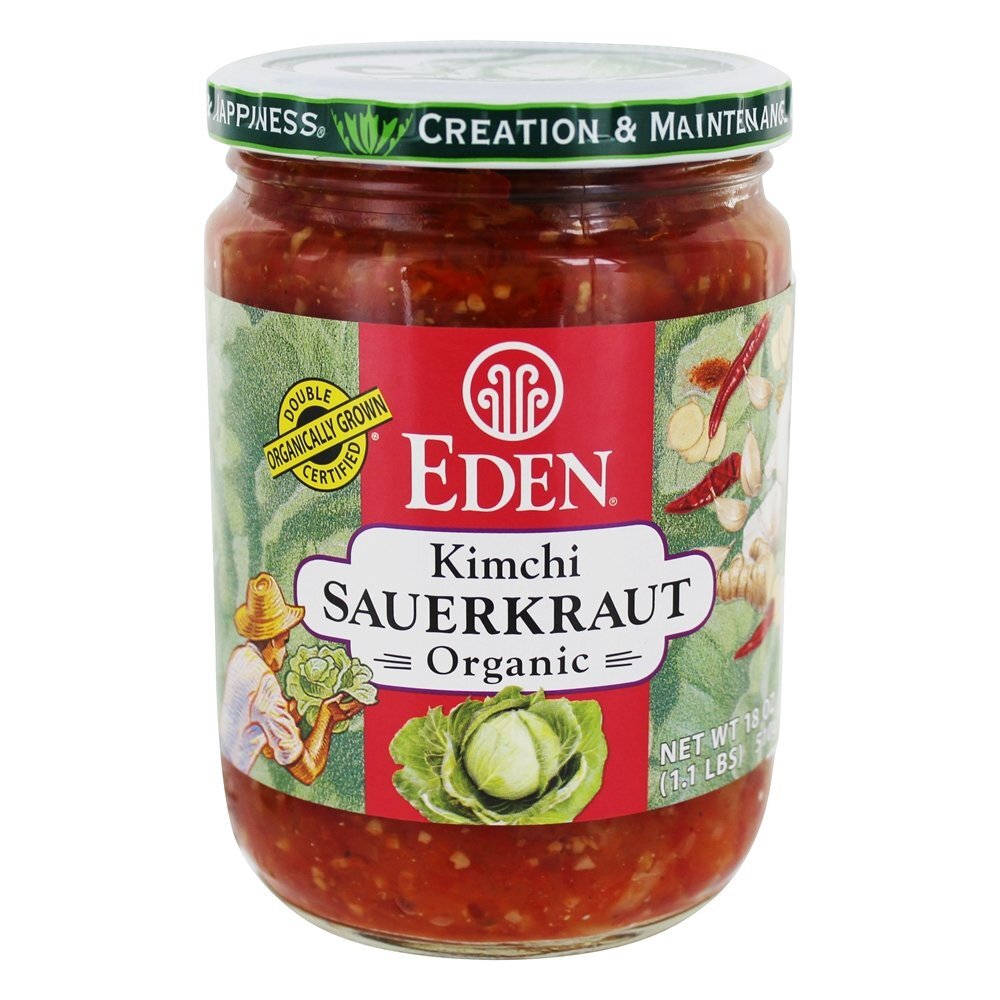 Chucrute orgânico Kimchi - 18 oz. Eden Foods