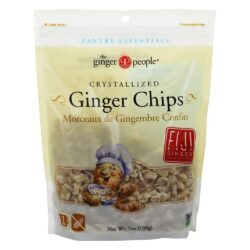 Chips de gengibre cristalizado - 7 oz. Ginger People