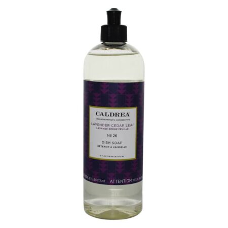 Sabonete de prato Folha de cedro de lavanda - 16 fl. oz. Caldrea