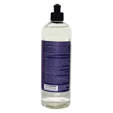 Sabonete de prato Folha de cedro de lavanda - 16 fl. oz. Caldrea - Image 2