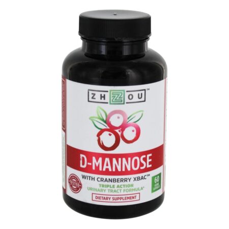 D-manose com cranberry XBAC - 60 Cápsula (s) vegetal (s) Zhou