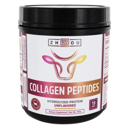 Peptides do colagénio Pó de proteína hidrolisada Unflavored - 18 oz. Zhou