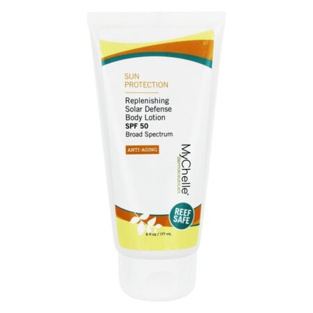 Proteção solar Reabastecimento Loção para o corpo de defesa solar 50 SPF - 6 fl. oz. MyChelle Dermaceuticals