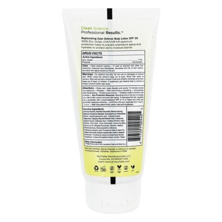 Proteção solar Reabastecimento Loção para o corpo de defesa solar 50 SPF - 6 fl. oz. MyChelle Dermaceuticals - Image 2