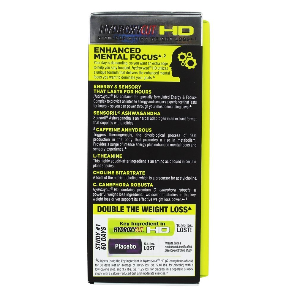 Hydroxycut HD High-Definition Weight Loss - Cápsulas Líquidas 60 Muscletech Products - Imagem 4