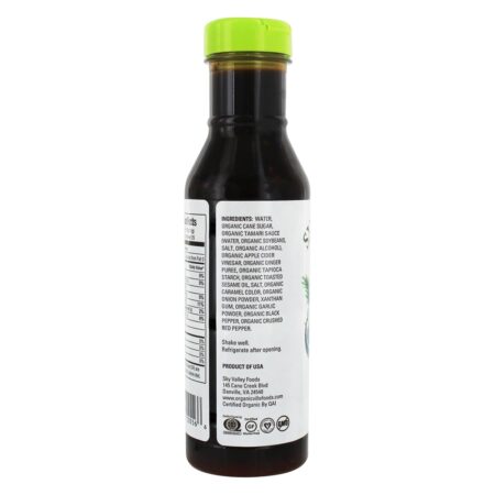 Molho Teriyaki Orgânico - 15 oz. Sky Valley - Image 2