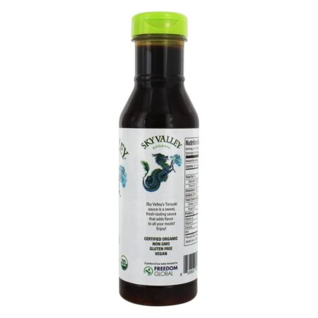 Molho Teriyaki Orgânico - 15 oz. Sky Valley - Image 4