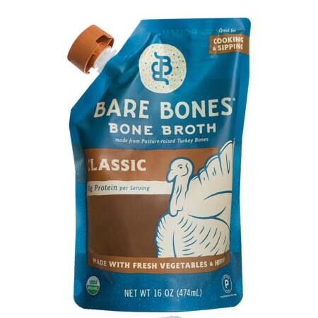 Caldo De Osso Orgânico Classic Turkey - 16 fl. oz. Bare Bones