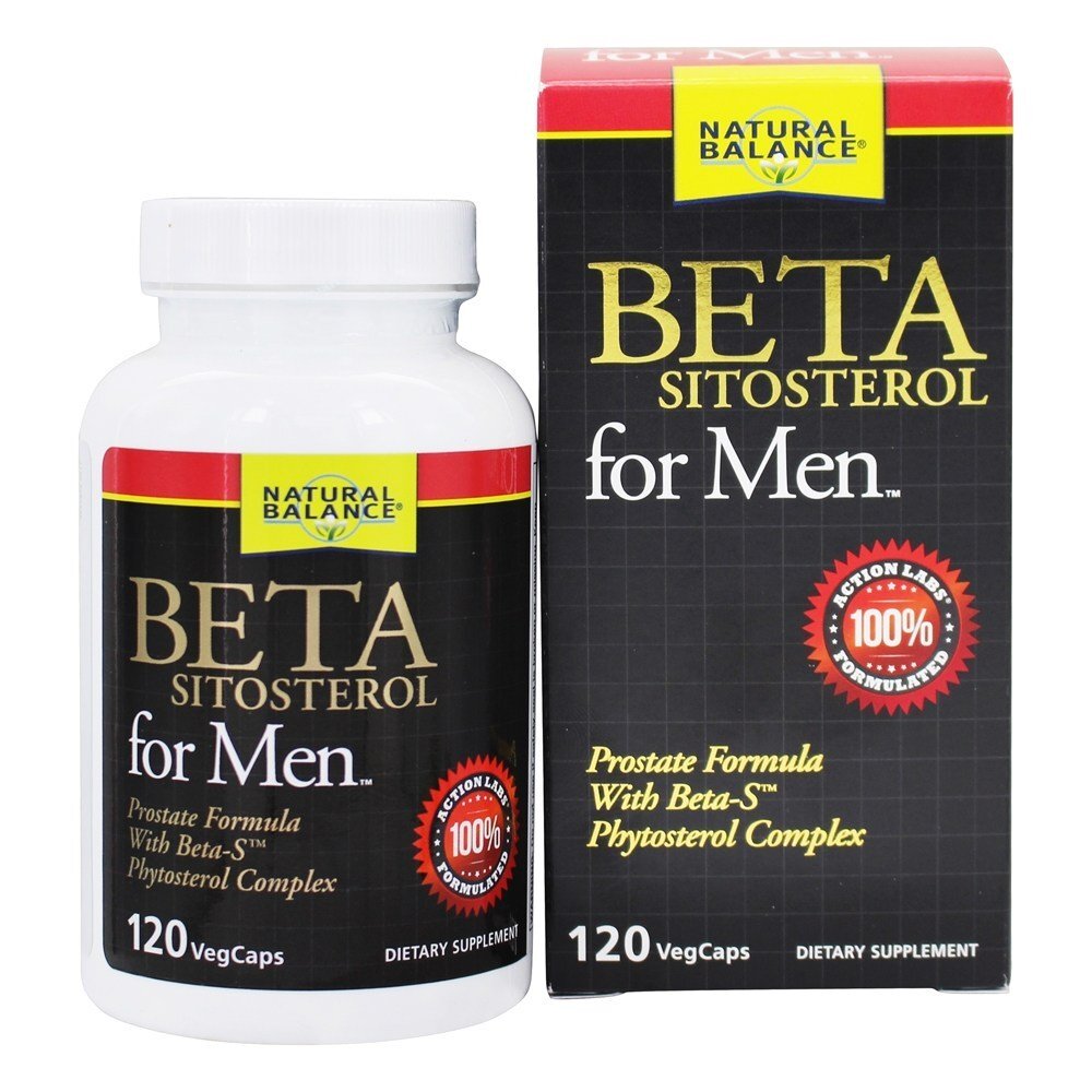 Beta Sitosterol para homens próstata fórmula - 120 Cápsula (s) vegetal (s) Natural Balance