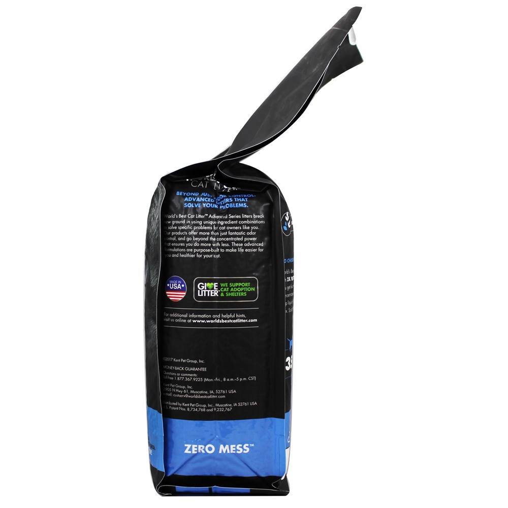 Ninhada de bagunça zero avançada sem perfume - 6 lbs. World's Best Cat Litter - Imagem 2