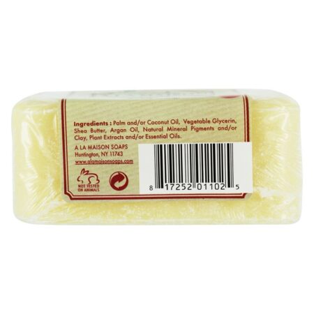 Sabonete de barra tradicional francês para mão e corpo mel Crisp Apple - 8.8 oz. A La Maison - Image 2