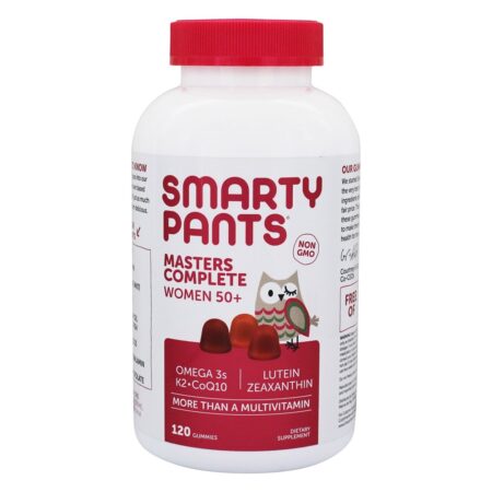 Mestres Completar Mulheres 50+ Multivitamina - 120 Gummies SmartyPants