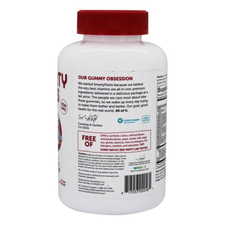 Cereja de cereja multivitamínica completa para crianças - 120 Gummies SmartyPants - Image 3