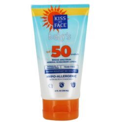 Loção Protetor Solar Mineral para Bebê 50 SPF - 4 fl. oz. Kiss My Face